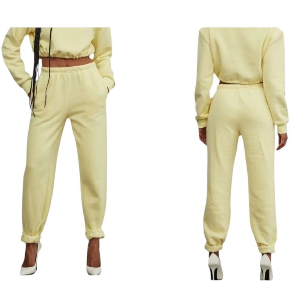 NWT Atoir The Arena Track Pants Citros Lemon Yellow Neon Size XL US 10